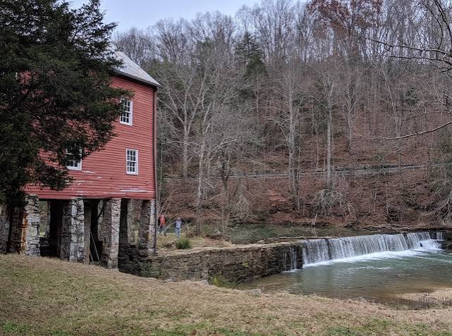 Historic gristmill at Sgt. Alvin C. York State Historic Park